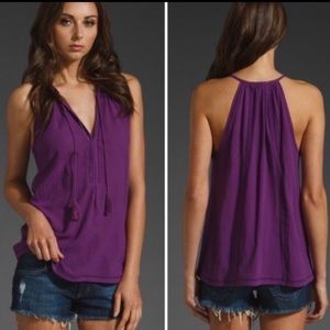 JOIE Purple Tank, Size Small